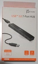 j5create JUH377 7-Port USB 3.0 Hub Power Adapter picture