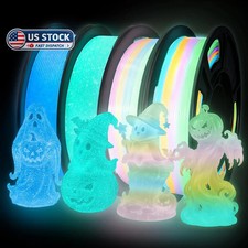 Glow in The Dark PLA+ 3D Printer Filament, 1.75mm Luminous PLA+ Filament, Glow B picture