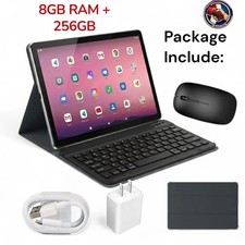 10.1  Inch Tablet  PC And 13 Deca Core HD 8G 256G Wifi Keyboard + Case+ (Bundle) picture