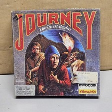 Journey The Quest Begins Infocom Vintage PC Game Big Box RPG picture