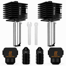 2PCS 0.2Mm+0.4Mm Hotend Kit for Bambu Lab A2L/A1/A1 Mini, 3D Printer Parts Repla picture