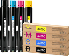 Chip 4-Pack Toner Cartridge BCMY MasaiMara C7000 Compatible with Xerox picture