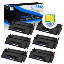 6PK CF226X Toner Cartridge for HP LaserJet Pro MFP M426fdw M426dw M426fdn Black picture