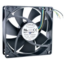 F129025SU 9.2cm 92mm 92x92x25mm DC12V 0.38A 4lines High speed cooling fan picture