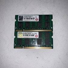 Lot of 2 Transcend 2GB 2RX8 DDR2 800  PC6400 800MHZ laptop memory picture