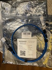 Macroreer 10G SFP+ DAC  1Meter Copper Cable for Arista CAB-SFP+ 1M - Blue 3.3ft picture