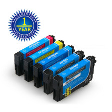 5PK Generic T802XL Ink Cartridges For Epson WorkForce WF-4720 4730 4734 2KCMY picture