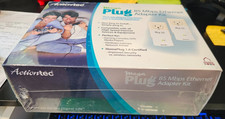 NEW Sealed Actiontec MegaPlug 85 Mbps Ethernet Adapter Kit HLE08500-01K picture