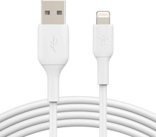 Belkin BoostCharge 3.3' Lightning to USB-A Cable, White picture
