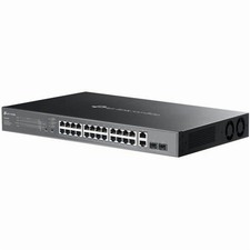 TPLINK ES228GMP OMADA 28-PORT GIGABIT EASY MANAGED SWITCH picture