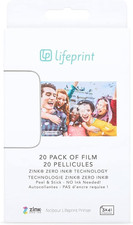 20 Pack of Film for  Augmented Reality Photo and Video Printer. 3X4.5 Zero Ink S picture