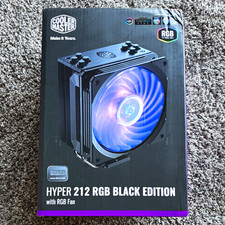 Cooler Master Hyper 212 RGB Black Ed CPU Cooler 120mm 2000RPM LGA1151 picture