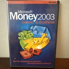 Microsoft Money 2003 Deluxe and Business PC Software picture