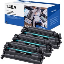 3PK 148A Toner Cartridge with Chip for HP LaserJet Pro 4001dw 4001n MFP 4101fdw picture