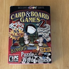 eGames Card & Board Games 2 Deluxe Suite PC CD-ROM for Windows 98/Me/2000/XP picture