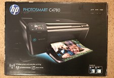 HP Photosmart C4780 All-in-One Print Inkjet Wireless Photo Printer Black “New” picture