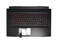 Laptop For MSI GF76 MS-17L1 MS-17L3 Russian Keyboard Upper Case Palmrest Cover picture