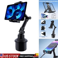 Adjustable Car Mount Car Cup Holder Phone Stand For 4.7-14