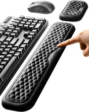 Reposamunecas para teclado y raton almohadilla ergonomica para muneca ordenador picture