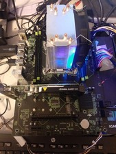 COMBO MOTHERBOARD + I7-5820K + 64 GB + RGB CPU COOLER picture