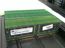 Lot of 8 - Micron (MT8LSDT864AG-10CB4) 64MB PC100 picture