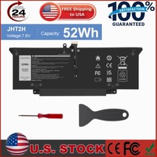 ✅LOT JHT2H Battery For Dell Latitude 7310 7410 4V5X2 HRGYV WY9MP P34S P34S001 US picture
