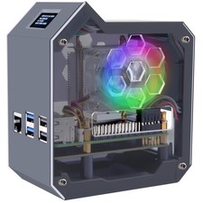 Raspberry Pi 5 MiniTower Kit with NVMe SSD Support picture