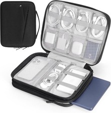 Laptop Sleeve Bag with Multiple Pockets for 13.3-14 Inch Devices and Storage picture