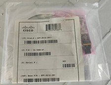 Cisco SFP-OC12-IR1 10-1969-01 Transceiver Module IPUIAC4RAA New Sealed picture