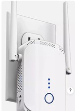 Macard Wi-Fi Range Extender Macard N300 300 Mbps ** New Sealed in Box picture