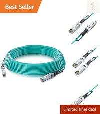 25G SFP+ AOC Fiber Cable for Cisco SFP-25G-, 10m/33ft picture