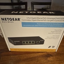NETGEAR GS305P 5-Port Gigabit PoE+ Unmanaged Ethernet Switch 63W picture