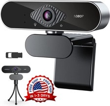 Camara Web USB HD Para Computadora PC Laptop Video Confencias Con Mic y Trípode picture