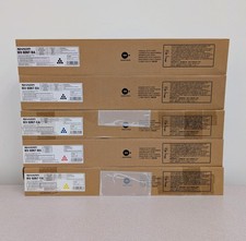 Lot Of 5 Sharp  MX60NT OEM Toner Cartridge Set, Cyan, Magenta, Yellow, 2 Black picture