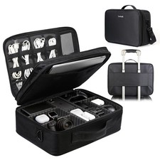 Luxtude Extra Large Electronics 15.7 x 11.5 x 5.1 inches, Black picture