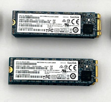 Lot of 20 - 128GB SATA III M.2 2280 SSD HP SanDisk Z400 SD8SNAT-128G-1006 picture