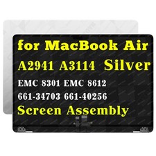 Replacement for MacBook Air A2941 A3114 LCD Screen Assembly Silver picture