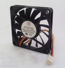 3pcs New Brushless DC Cooling Fan 12V 70x70x10mm 70mm 7010 3pin Connector picture