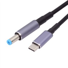 Type C USB-C Input to Output DC 5.5*2.1mm 20V Power 100W 135W 140W for Laptop picture