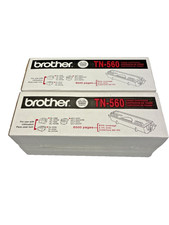 Lot of 2 Brother Toner High Yield TN-560 Cartridge. picture