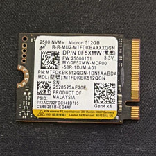Micron 2500 512GB M.2 2230 NVMe PCIe Gen4x4 Internal SSD MTFDKBK512QGN picture