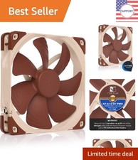 Noise-Less 140mm High Airflow Fan - 1500RPM, 24.6dB, Durable Fibreglass Design picture