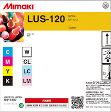 New-Genuine-LUS12-Cl-BA-3 LUS-120 UV curable ink 1L bottle Clear -Exp:06-27-2025 picture