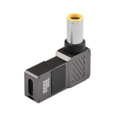GINTOOYUN 2PCS 100W DC 7909 to USB C Adapter 90 Degree DC 7909 Male to USB C ... picture