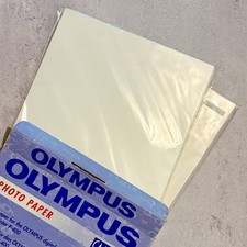 Olympus Photo Paper P-A4NE Camedia P-400 A4 100 Sheets 2002 Digital Printer NOS picture