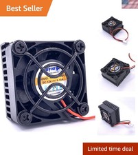 2-Pack 40mm Heatsink Fan 12V Kit, Cooler Heat Sink 40x40mm + 12V Ball Bearing... picture