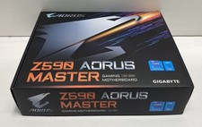 Gigabyte Z590 Aorus Master LGA 1200 ATX Gaming Motherboard WiFi 6E Untested picture