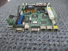 Nexcom EBC-563 EBC563 Industrial Motherboard w/ PCI Card EBKPCI1. 256MB RAM. picture
