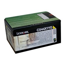 Original Lexmark C544X1YG Yellow Toner. New Sealed Box, We Ship Fast picture