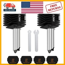 Sturdy 0.2mm Nozzle Kit - 2-Pack for A1 Mini & A2L | Quick Swap, Reliable Prints picture